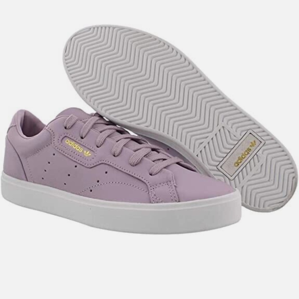 Adidas Sleek Purple Sneakers